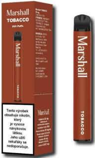 Elektronická cigareta Marshall 20mg Tobacco